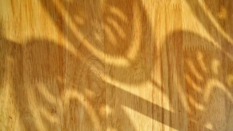 A subfloor prepared for installation